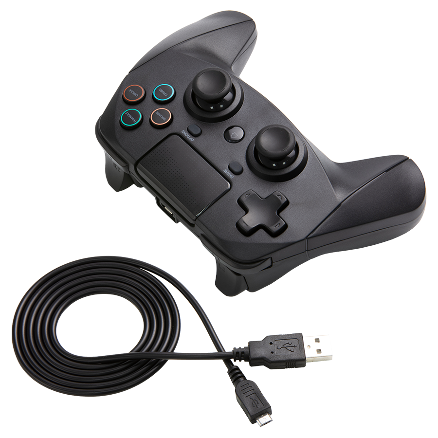 SONY PS4 GamePad Game Pad 4 S Wireless Black Schwarz snakebyte