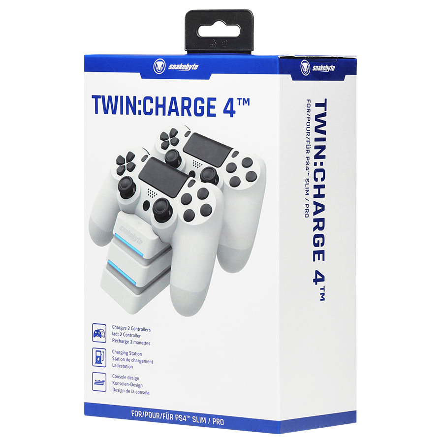 SONY PS4 Twin Charge 4 Ladegerät snakebyte