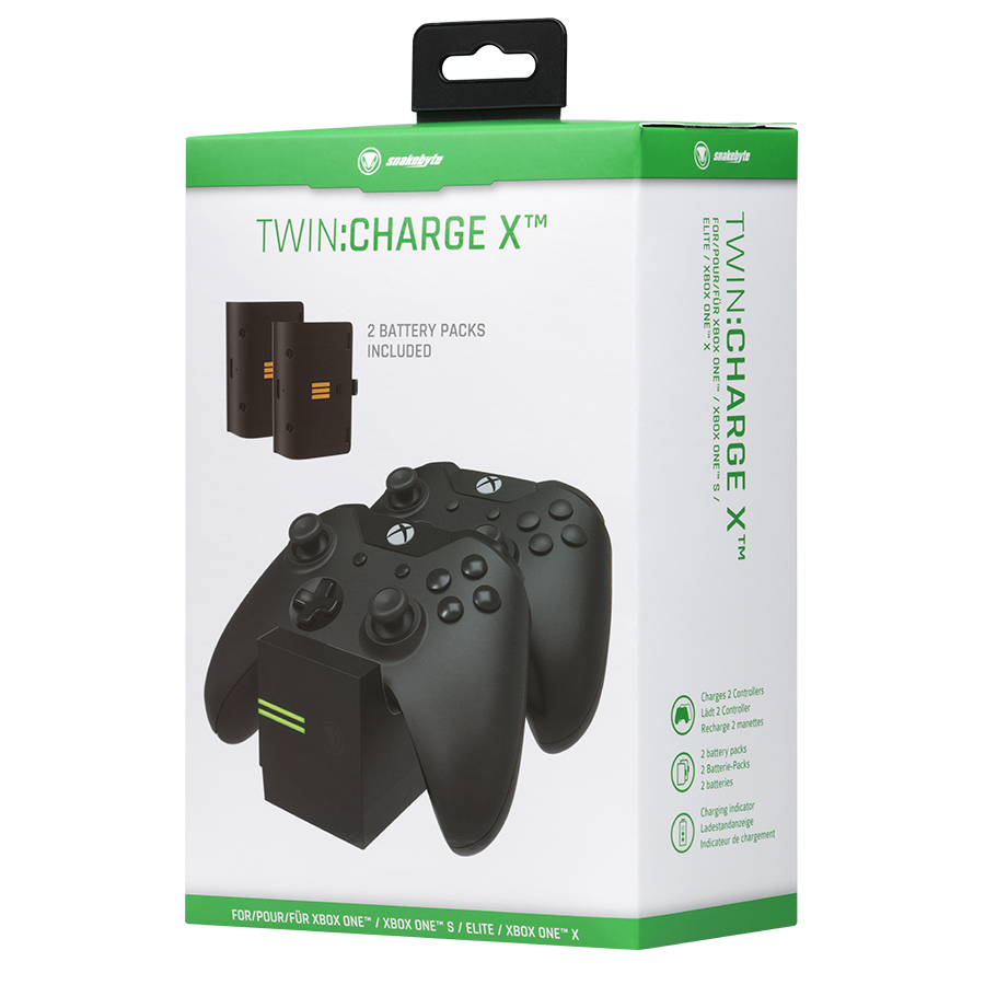 Xbox One Twin Charge X Controllerhalterung Aufladestation Aufladen Controller snakebyte