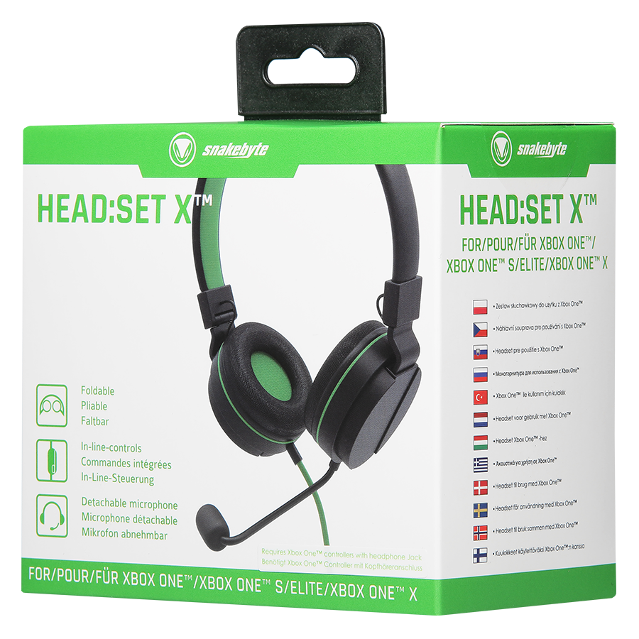 Xbox One Headset X Kopfhörer snakebyte