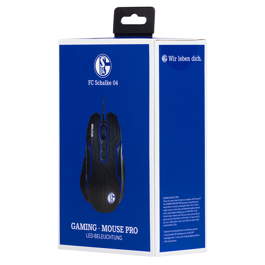FC Schalke 04 PC Gaming Mouse Pro snakebyte