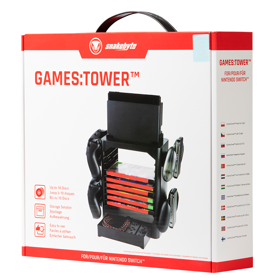 Nintendo Switch GamesTower Games Tower snakebyte